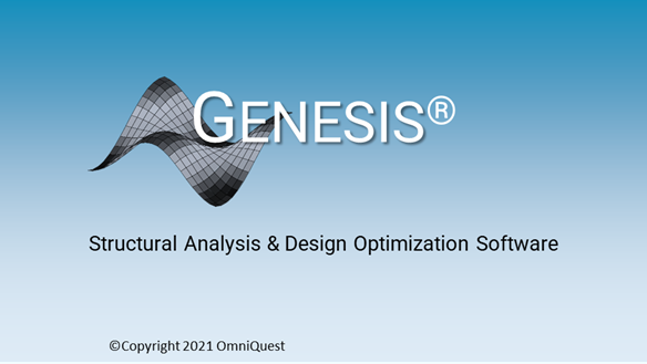 GENESIS Webinar Series – Introduction to GENESIS: Wednesday, August 18th, 1:30 pm EST