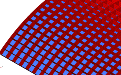 Topology Optimization for Rib Design to Improve Stiffness and/or Mass