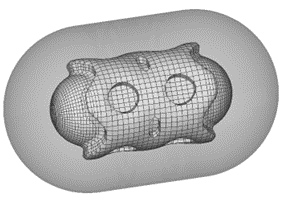 Topology Optimization for a Housing Reinforcement to Improve Manufacturability